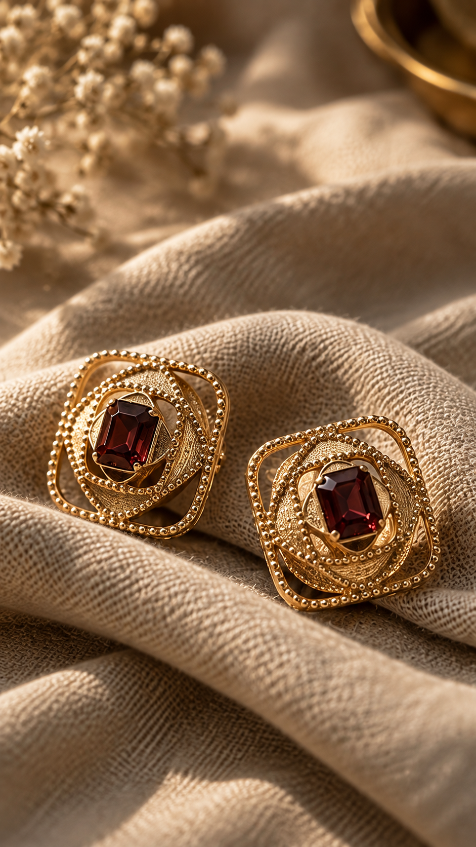 Rumaia Studs - Wine