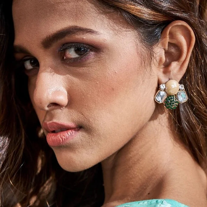 Ezrae Studs - Gold
